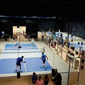 Club play across several courts